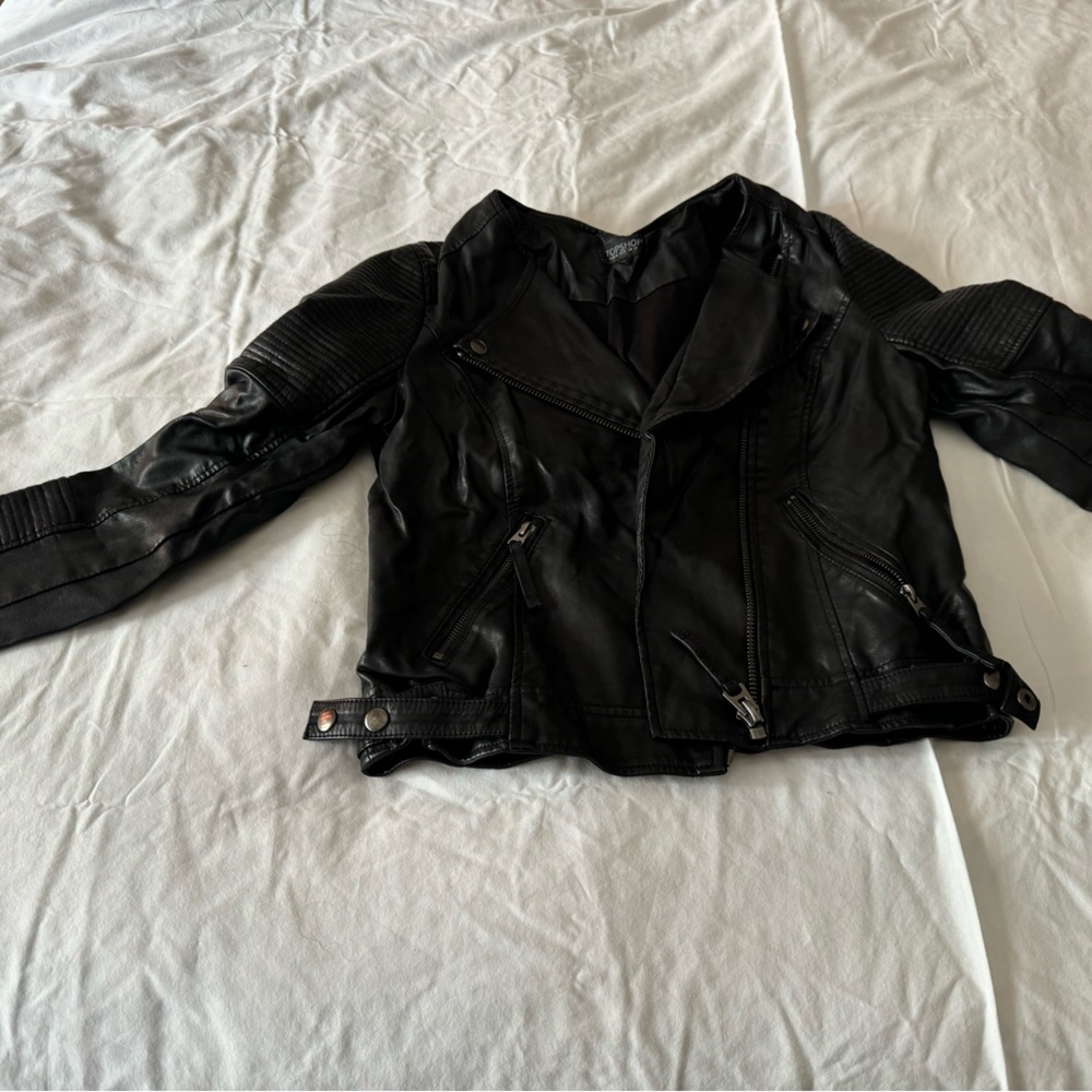 Women’s Leather jacket - Topshop size 8